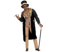 W WIDMANN MILANO Party Fashion - Costume Big Daddy, Hustler, millionnaire, maquereau, déguisements de carnaval, carnaval