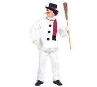 W WIDMANN MILANO Party Fashion - Costume Bonhomme de neige, Noël, costume de Noël, carnaval