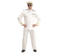 W WIDMANN MILANO Party Fashion - Costume capitaine de marine, uniforme, marin, déguisements de carnaval