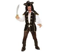 W WIDMANN MILANO Party Fashion - Costume Capitaine Pirate, Marin, Matelot, déguisements de carnaval pour hommes