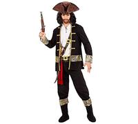 W WIDMANN MILANO Party Fashion Costume Capitaine Pirate, Men, 15272, Multicolor, M