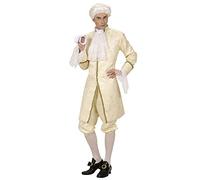 W WIDMANN MILANO Party Fashion Costume Casanova, Men, 90413, Beige, L
