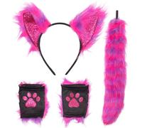 W WIDMANN MILANO Party Fashion - Costume chat pour adultes, accessoires pour carnaval, cosplay