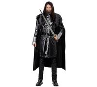W WIDMANN MILANO Party Fashion - Costume Chevalier noir, Guerrier, Moyen-Âge, Costumes de carnaval, Halloween