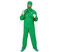 W WIDMANN MILANO Party Fashion - Costume Chirurgien, tenue chirurgicale, médecin, docteur, carnaval