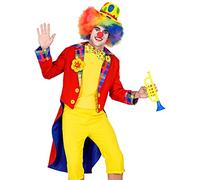 W WIDMANN MILANO Party Fashion - Costume clown, queue de pie, cirque, boute-en-train, carnaval
