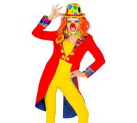 W WIDMANN MILANO Party Fashion - Costume clown, queue de pie, cirque, oiseau de plaisir, costumes de carnaval