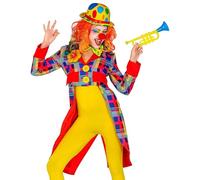 W WIDMANN MILANO Party Fashion - Costume clown, queue de pie, directeur de cirque, oiseau de plaisir, costumes de carnaval