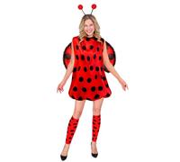 W WIDMANN MILANO Party Fashion - Costume coccinelle, costume d'animal pour carnaval, soirées à thème