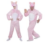 Widmann 9272b ? Adultes Costume Cochon, Combinaison avec Masque
