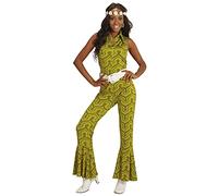 W WIDMANN MILANO Party Fashion - Costume Combinaison des années 70, Disco Fever, Dancing Queen, Costumes de carnaval
