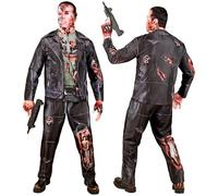Widmann Déguisement Costume cyborg avec masque Multicolore Polyester Homme M