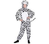 W WIDMANN MILANO Party Fashion - Costume dalmatien Funny, combinaison avec capuche, chien, costume animal