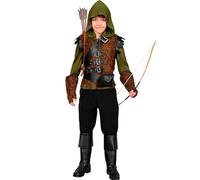 W WIDMANN MILANO Party Fashion - Costume d'archer pour enfants, 6 pièces, ensemble avec accessoires pour Halloween et carnaval