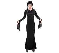 W WIDMANN MILANO Party Fashion - Costume Dark Girl, robe gothique, sorcière, Halloween