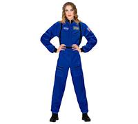 W WIDMANN MILANO Party Fashion - Costume d'astronaute pour femme | Combinaison spatiale au design « Space Girl » pour le carnaval, les soirées à thème spatiales et les festivals