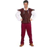 W WIDMANN MILANO Party Fashion - Costume d'aubergiste médiéval | Tenue de taverne et de serveur pour le carnaval, les fêtes médiévales et les soirées à thème