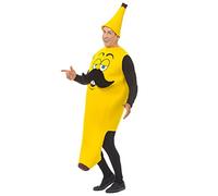 W WIDMANN MILANO Party Fashion - Costume SR Banane, Design Unique et Amusant, Confort Optimal, Facile à Enfiler, thème Festif, qualité supérieure, Parfait pour Toutes Les célébrations