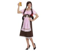 W WIDMANN MILANO Party Fashion - Costume de Bavaroise, robe avec tablier, déguisement pour la fête de la bière, carnaval
