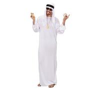 W WIDMANN MILANO – Costume cheik arabe tunique sultan – Orient, carnaval