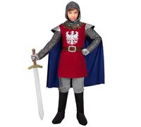W WIDMANN MILANO Party Fashion - Costume enfant chevalier, prince, roi, médiéval, guerrier