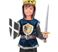 W WIDMANN MILANO Party Fashion - Costume de chevalier pour garçon, ensemble médiéval 2 pièces pour carnaval