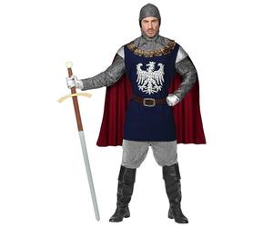 W WIDMANN MILANO Party Fashion - Costume de chevalier pour homme, ensemble médiéval avec blason pour carnaval et soirée à thème