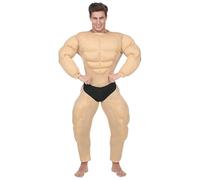 W WIDMANN MILANO Party Fashion - Costume bodybuilder, combinaison de musculation, déguisements de carnaval