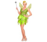 W WIDMANN MILANO Party Fashion - Costume de fée fantastique, robe avec des ailes, créature mythique, fée, costume de conte de fées