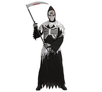 W WIDMANN MILANO Party Fashion - Costume de la Grande Faucheuse, faucheuse, démon, squelette