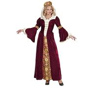 W WIDMANN MILANO Party Fashion Costume de la reine, Women, 00033, Bordeaux, L