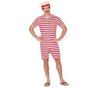 W WIDMANN MILANO Party Fashion - Costume de maillot de bain rétro, années 20 et 30, déguisement pour carnaval