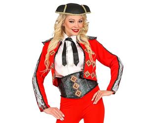 W WIDMANN MILANO Party Fashion - Costume de matador, veste et ceinture, espagnole, toréador, carnaval