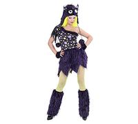 W WIDMANN MILANO Party Fashion - Costume de monstre girl, robe avec accessoires, déguisement carnaval, Halloween