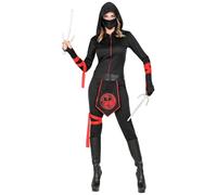 Widmann Costume Ninja – Combinaison combattante japonaise – Déguisement carnaval