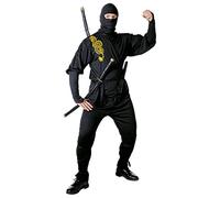 W WIDMANN MILANO Party Fashion - Costume de ninja pour homme | Look de samouraï et de guerrier de style japonais pour le carnaval, les soirées à thème