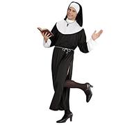 W WIDMANN MILANO Party Fashion Costume Nonne Carmelo pour hommes – infirmière de couvent, carnaval