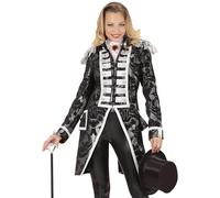 W WIDMANN MILANO Party Fashion - Costume de parade doré pour femme, Showman, élégant costume jacquard pour le carnaval