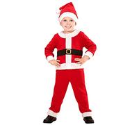 Widmann – Déguisement Père Noël enfant – Ensemble 3 pièces – Fêtes à thème, Avent, carnaval