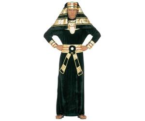 W WIDMANN MILANO Party Fashion - Costume de pharaon, tunique avec collier, ceinture, coiffe, Antiquité, Égypte, souverain