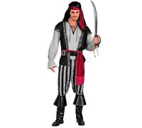 W WIDMANN MILANO Party Fashion Costume de pirate, bandit, corsaire des mers, pour carnaval, fête à thème