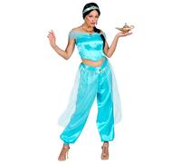 Déguisement - NO NAME - Shéérazade - 3 pièces - Licence Disney Princesses - Bleu S