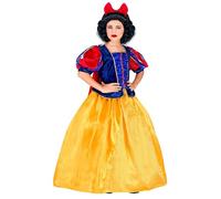 W WIDMANN MILANO Party Fashion - Costume de princesse de conte de fées pour enfant, robe avec jupon, cape, serre-tête, reine