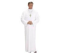 Widmann Costume Holy Pope - Robe, tippet, calotte - XXXL Blanc