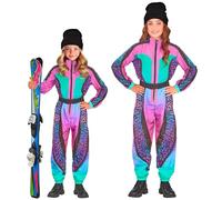 W WIDMANN MILANO Party Fashion - Costume de ski pour enfants, combinaison avec ceinture, pour garçons et filles, carnaval