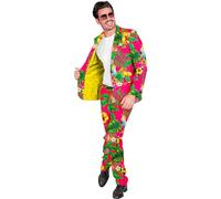 W WIDMANN MILANO Party Fashion - Costume de soirée pour Homme, Ensemble avec Veste et Pantalon, Costume des années 80 pour Carnaval et Festival
