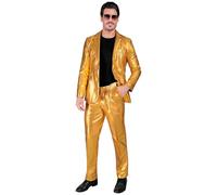 W WIDMANN MILANO Party Fashion - Costume de soirée pour Homme, Ensemble avec Veste et Pantalon, Costume des années 80 pour Carnaval et Festival