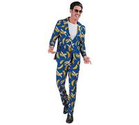 W WIDMANN MILANO Party Fashion - Costume de soirée pour Homme, Ensemble avec Veste et Pantalon, Costume des années 80 pour Carnaval et Festival