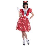 W WIDMANN MILANO Party Fashion - costume de souris, robe avec oreilles, déguisement pour carnaval