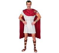 Widmann Déguisement Spartacus – Tunique, Ceinture, Cape, Sandales, Couronne de laurier – M (50/52)